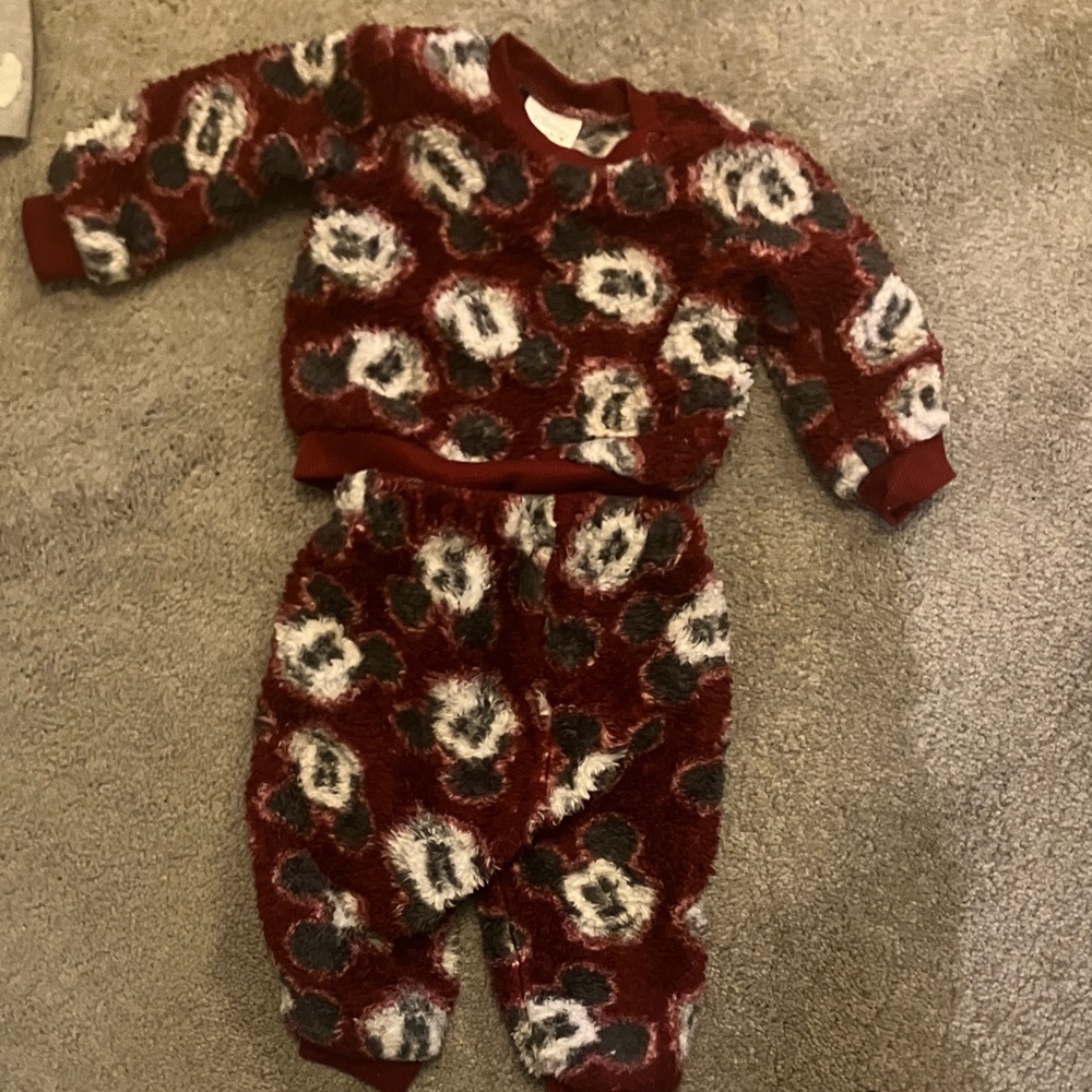 Disney Red and White Kids Matching Set
